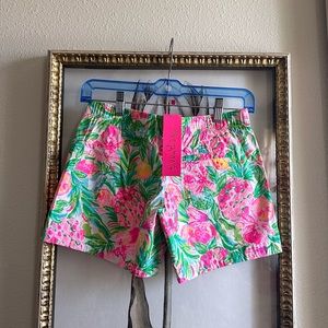 Lilly Pulitzer Ocean View Floral Shorts